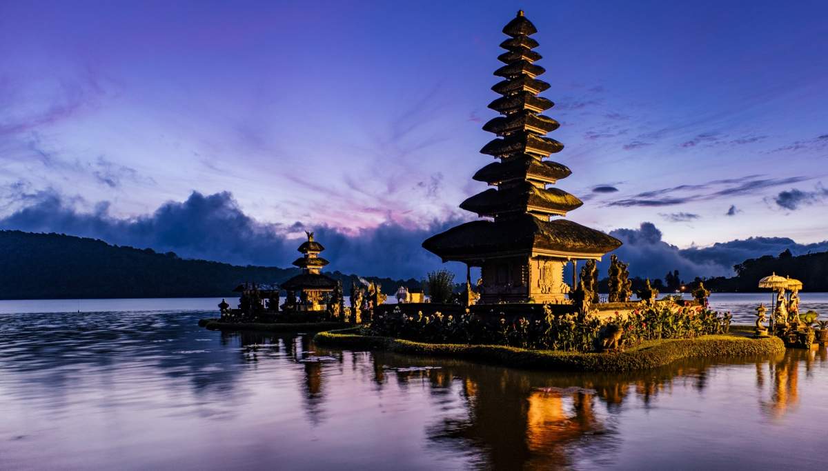 Danau Beratan in Bedugul - Bali